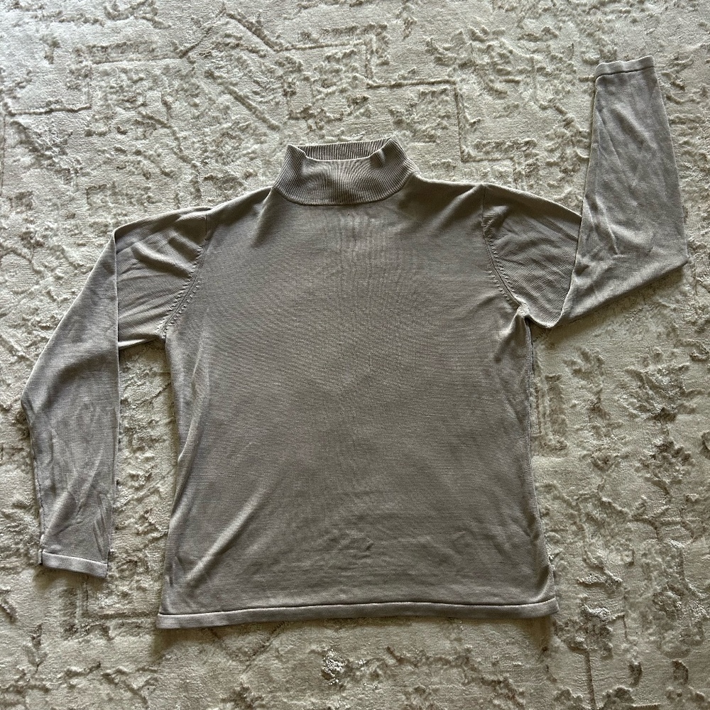 Valerie Stevens Pure Silk Turtleneck